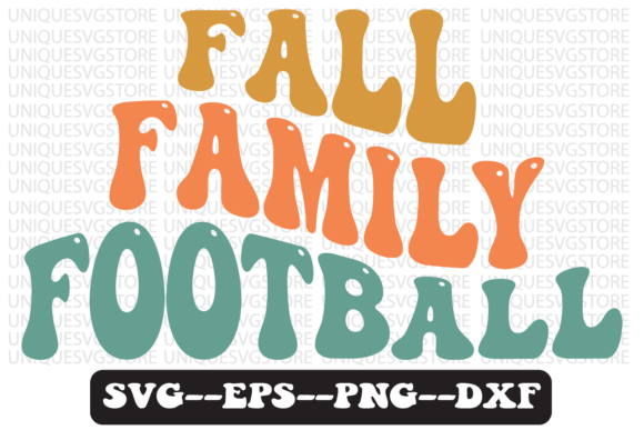 Download Fall Family Football Retro Svg Design - Svg Collection
