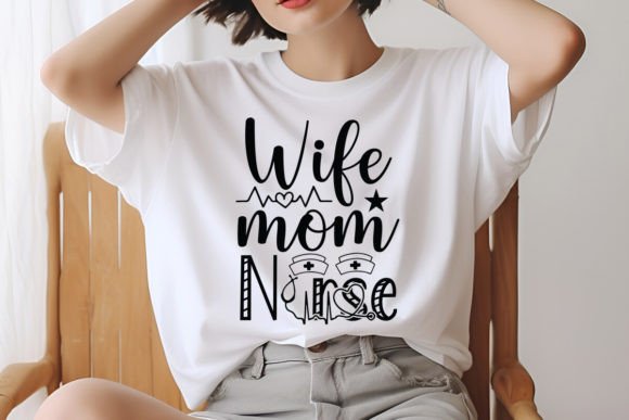 Download Wife Mom Nurse SVG Design - Svg Collection
