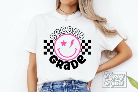 Download Second 2nd Grade Teacher Shirt SVG PNG - Svg Collection